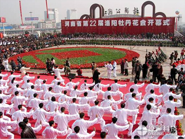 洛浦公園三萬人太極拳活動大型戶外公共廣播系統(tǒng)項(xiàng)目